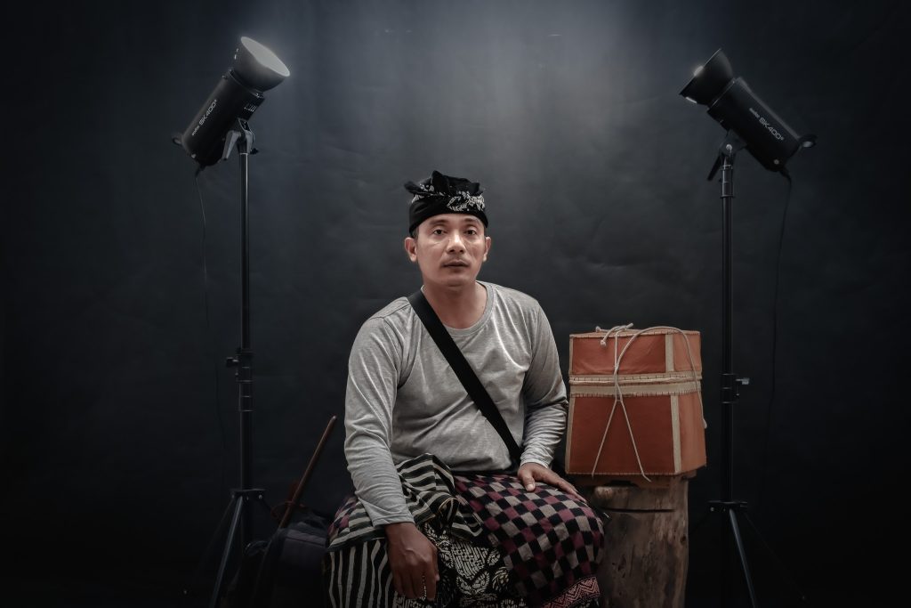 Bali Mask Dancer Kadek Sudiasa Usada Bali. Photography by Dian Dewi Reich