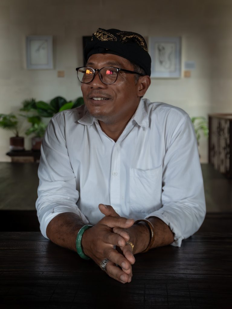 Bali Mask Dancer Kadek Sudiasa Usada Bali. Photography by Dian Dewi Reich