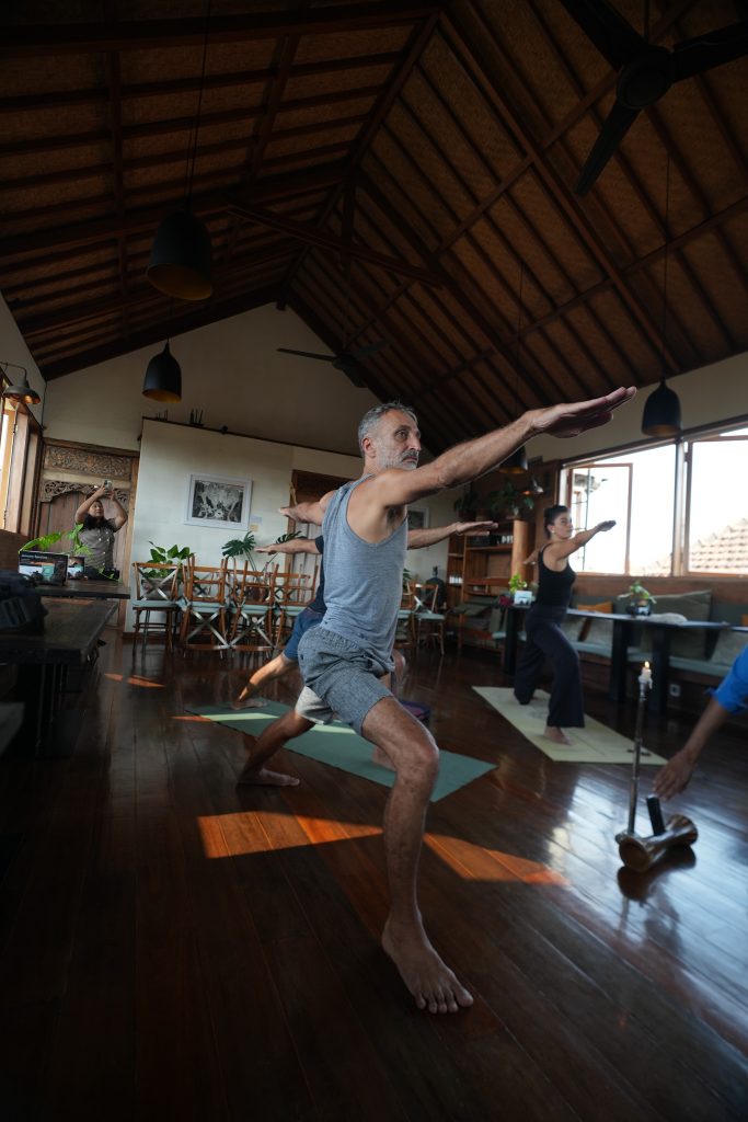 Yoga Workshop usada with Manish Pole